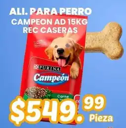Guajardo Purina Campeón oferta