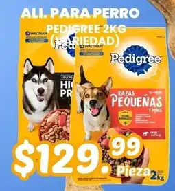 Guajardo Pedigree para perro oferta