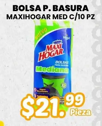 Maxi Hogar Bolsas p basura