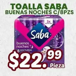 Guajardo Saba toalla buenas noches oferta