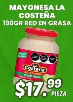 Guajardo La Costeña mayonesa oferta