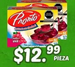 Guajardo Pronto Polvo para preparar gelatina sabor uva oferta