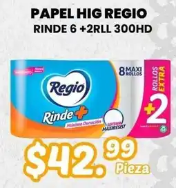 Guajardo Regio Papel Hig oferta