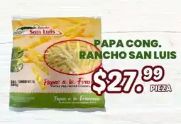Guajardo Rancho San Luis Papas a la Francesa oferta