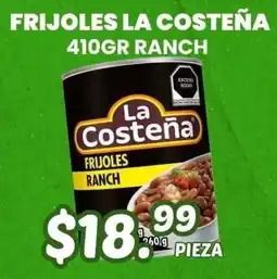 Guajardo La Costeña frijoles ranch oferta
