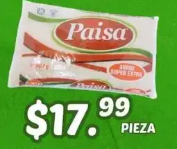 Guajardo Paisa arroz super extra oferta