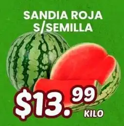 Guajardo sandia roja s/semilla oferta