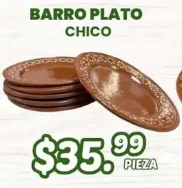 Guajardo Barro Plato Chico oferta