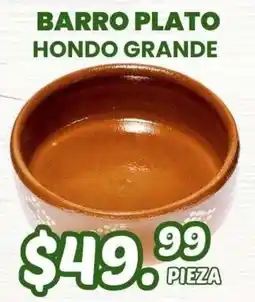 Guajardo Barro Plato Hondo Grande oferta