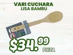 Guajardo Iko vari cuchara lisa bambu oferta