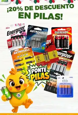 Guajardo Energizer pilas oferta