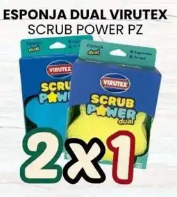 Guajardo virutex esponja dual scrub power pz oferta