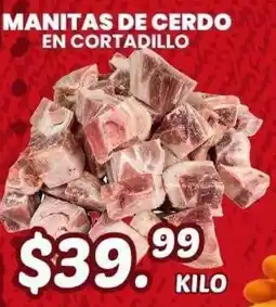 Guajardo manitas de cerdo en cortadillo oferta