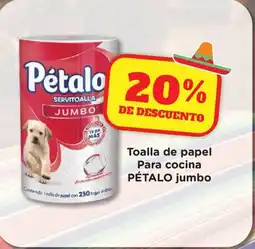 Super Aki Pétalo servitoalla jumbo oferta
