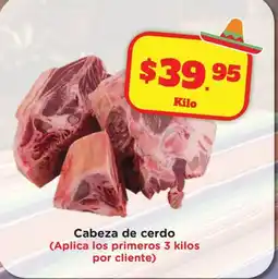 Super Aki Cabeza de cerdo oferta