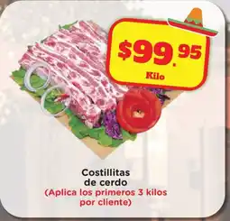 Super Aki Costillitas de cerdo oferta
