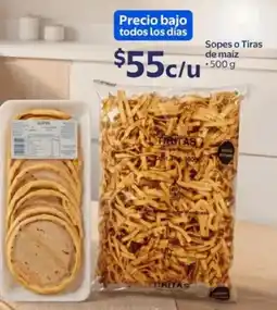 Walmart Express Sopes o tiras de maíz oferta