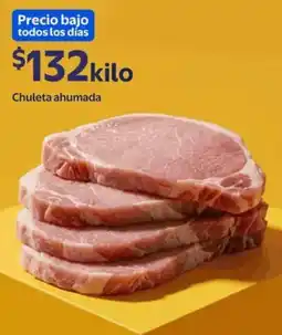 Walmart Express Chuleta ahumada oferta