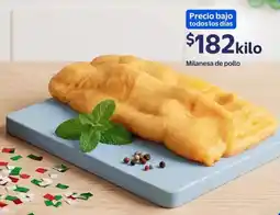 Walmart Express Milanesa de pollo oferta