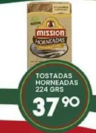 Mission tostadas horneadas