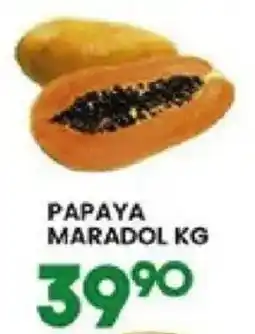 Alsuper Papaya Maradol oferta