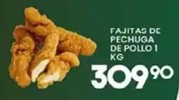 Alsuper Fajitas de pechuga de pollo oferta