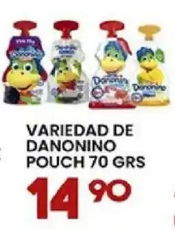 Alsuper danonino pouch oferta