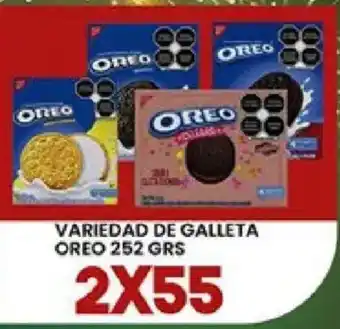 Alsuper Oreo variedad de galleta oferta