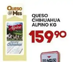 Alsuper Alpino queso chihuahua alpino kg oferta