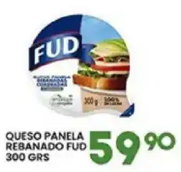 Alsuper Queso Panela Rebanado Fud oferta