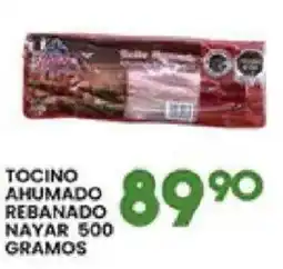 Alsuper tocino ahumado rebanado nayar oferta