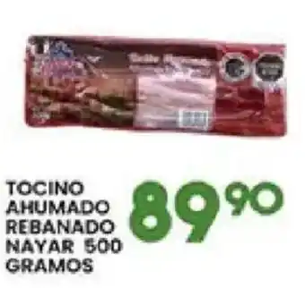 Tocino ahumado rebanado nayar