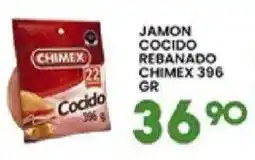 Alsuper Chimex jamon cocido rebanado oferta