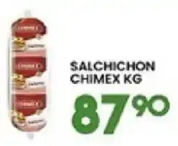 Alsuper Chimex salchichon oferta