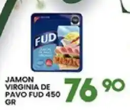 Alsuper Fud jamon virginia de pavo oferta