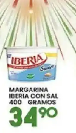Alsuper Iberia margarina con sal oferta