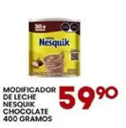 Alsuper Nesquik modificador de leche chocolate oferta