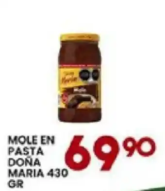 Alsuper Doña Maria Mole en Pasta oferta