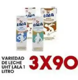 Alsuper Lala variedad de leche uht oferta