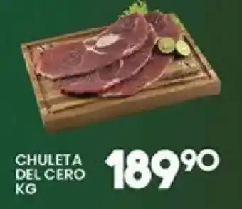 Alsuper Chuleta del cero oferta