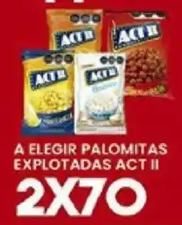 Alsuper Act II palomitas explotadas oferta