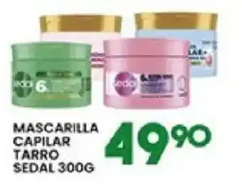 Alsuper sedal mascarilla capilar tarro oferta