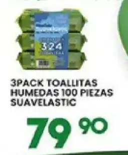 Alsuper Suavelastic toallitas humedas 100 piezas oferta