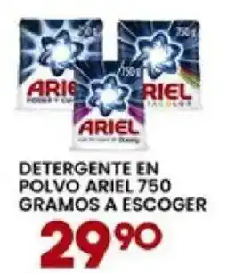 Alsuper detergente en polvo ariel oferta