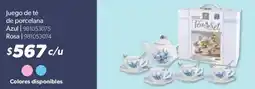 Sam's Club Juego de té de porcelana oferta
