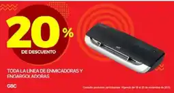 Ofix GBC toda la linea de enmicadoras y engargoladoras oferta
