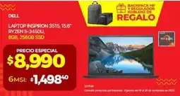 Ofix Dell Laptop Inspiron 3515 oferta
