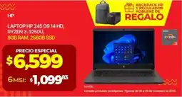 Ofix hp laptop hp 245 g9 14 hd oferta