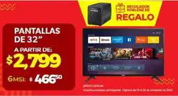 Ofix pantallas de 32" oferta
