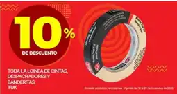 Ofix Tuk cintas despachadores y banderitas oferta